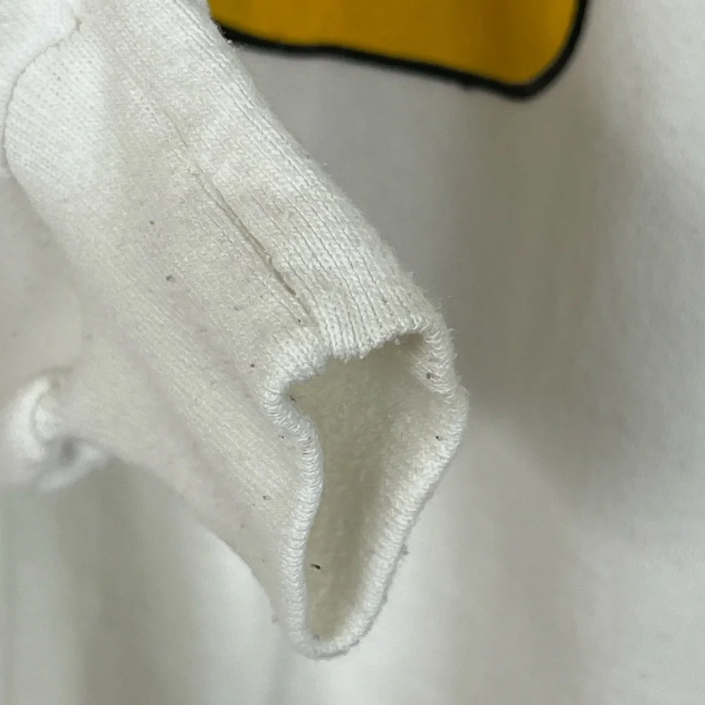 Vintage Disney Mickey Mouse Sweatshirt White Graphic Pullover Fleece